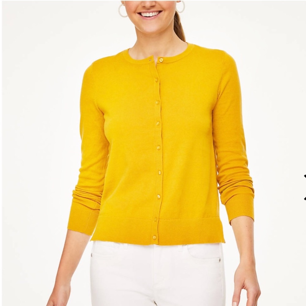 Long Sleeve Button front cardigan knit sweater top